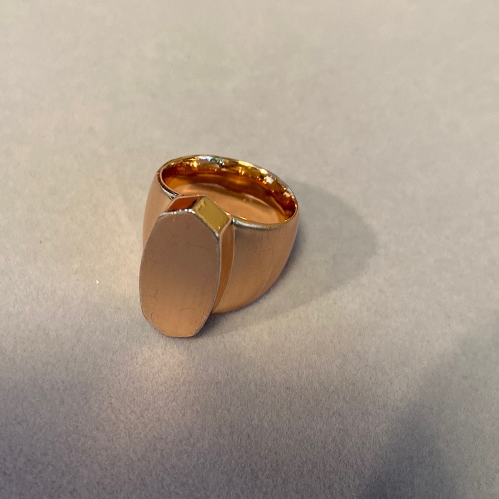 Kendra Scott Rose Gold Statement Ring